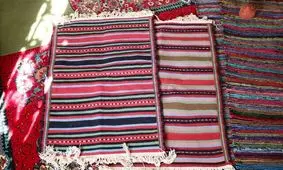 پلاس بافی میراث عشایر خراسان شمالی