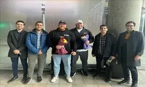 قهرمانان مردان پرورش اندام جهان وارد مازندران شدند

