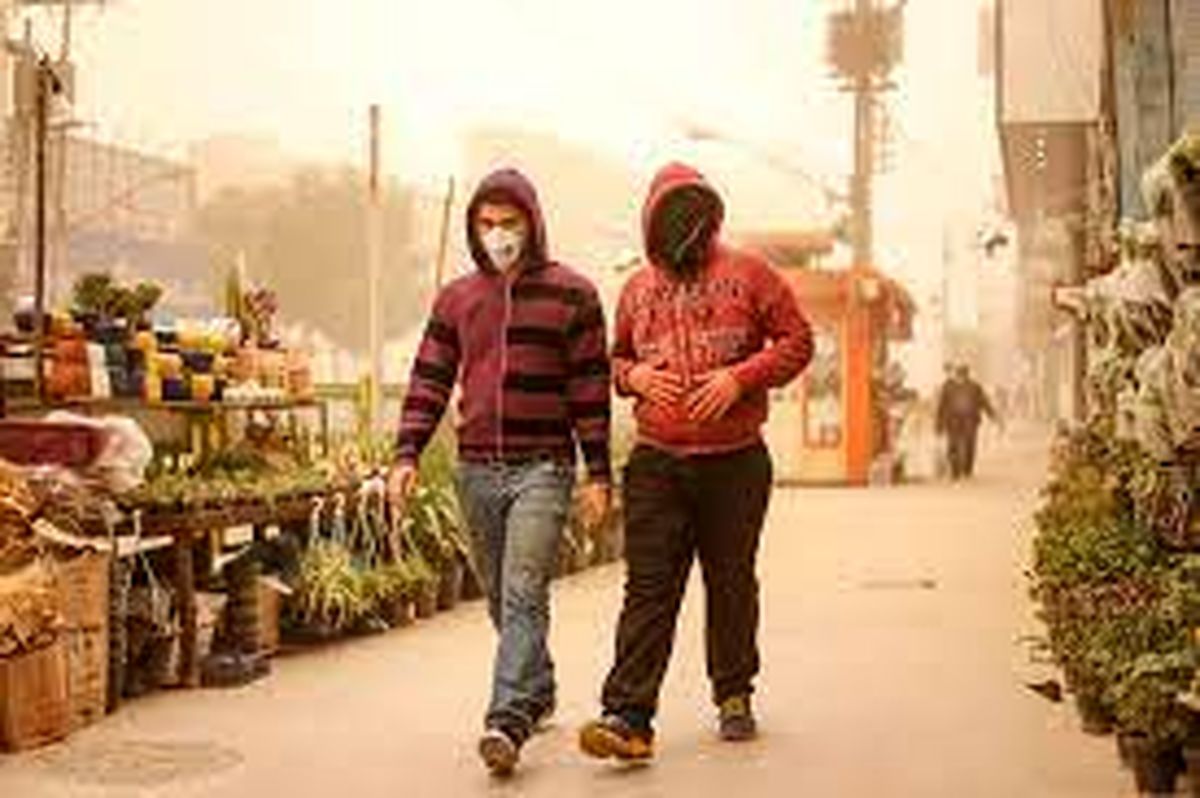 گزارش تصویری گاردین با موضوع آلودگی هوا در شهر اهواز