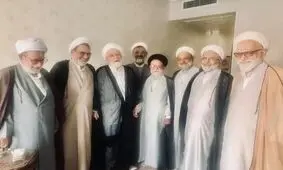 روحانیون به دیدار مهدی کروبی رفتند