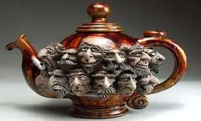 قوری‌هایی که دیگر برای دم کردن چای نیستند