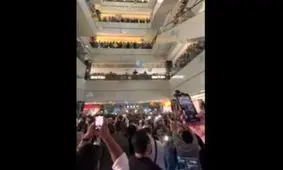 هیجان مردم از پخش آهنگ منصور در پایتخت/ ویدئو 