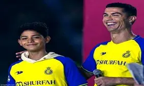 حرکت جالب پسر رونالدو در ماه رمضان وایرال شد