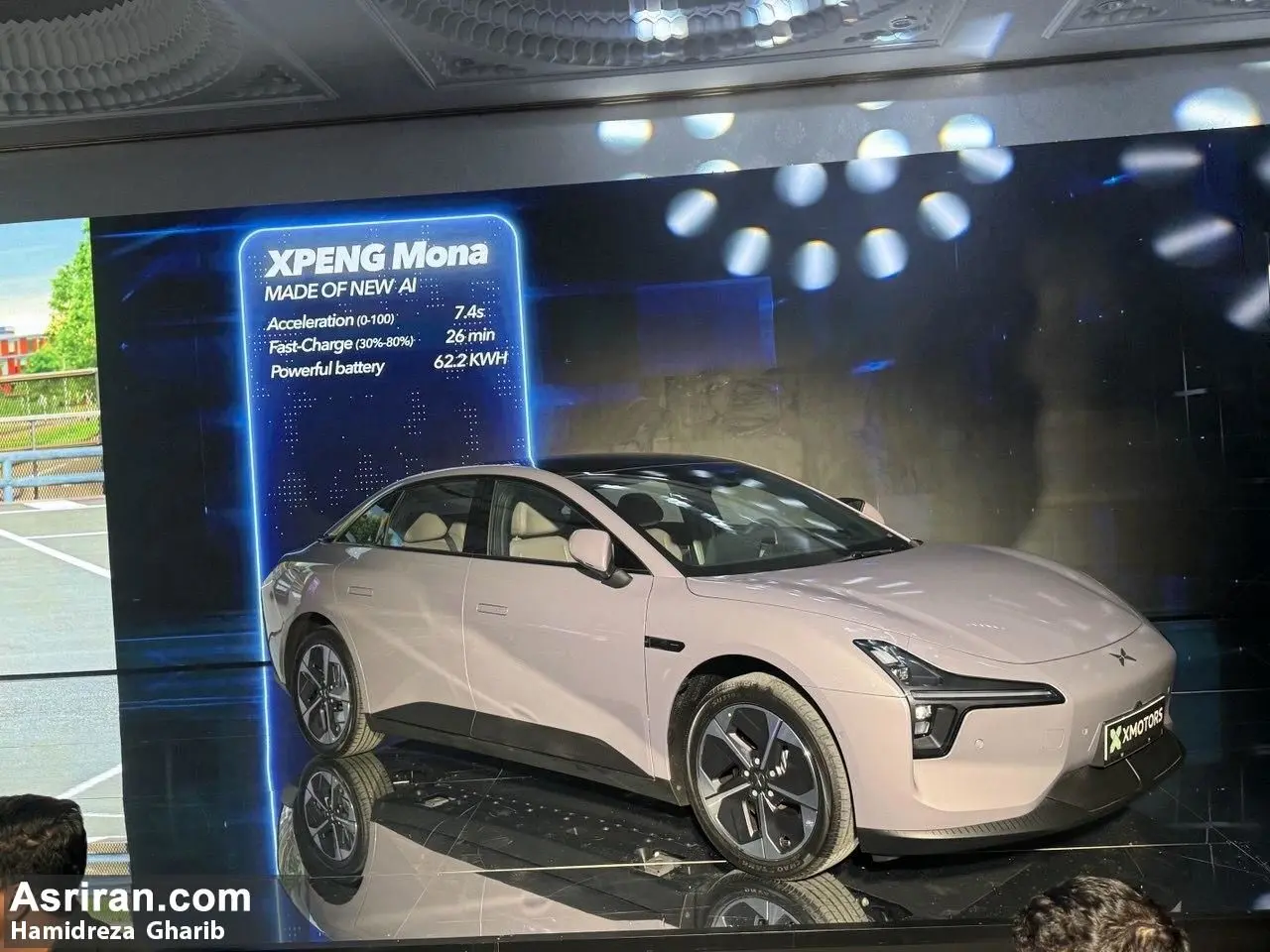 رونمایی سه خودرو G9، مونا M03 و G6 توسط ایکس موتورز در تهران/ غول های فناوری به ایران آمدند (+عکس و مشخصات خودرو)