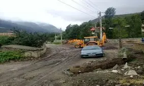 ۱۱ روستای سوادکوه گرفتار سیل شدند/تصویر