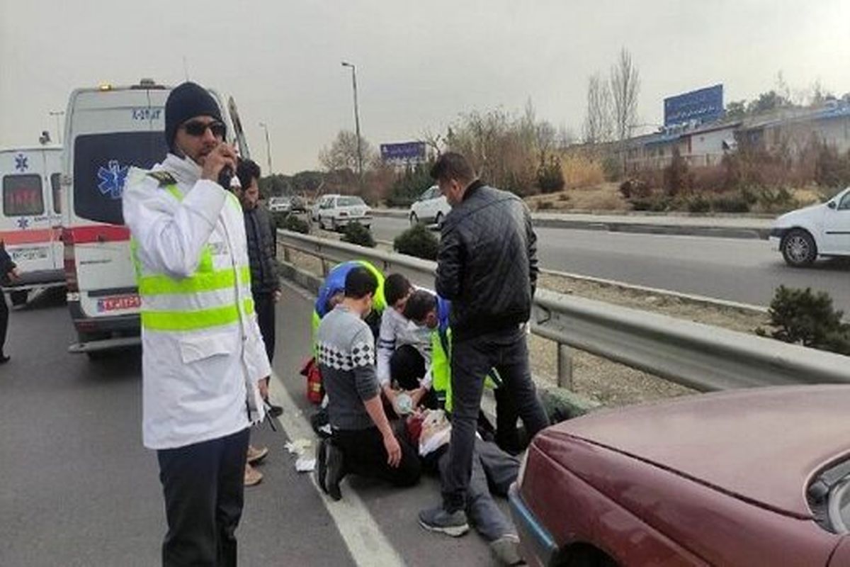 تصادف مرگبار در بزرگراه آزادگان