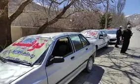 توقیف خودروی پراید به رانندگی پسر بچه ۱۰ ساله در شهرستان خور/ ویدئو

