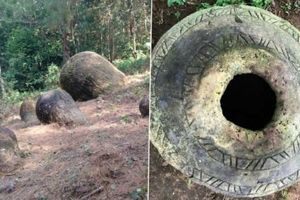 کشف کوزه‌های سنگی غول پیکر در هند