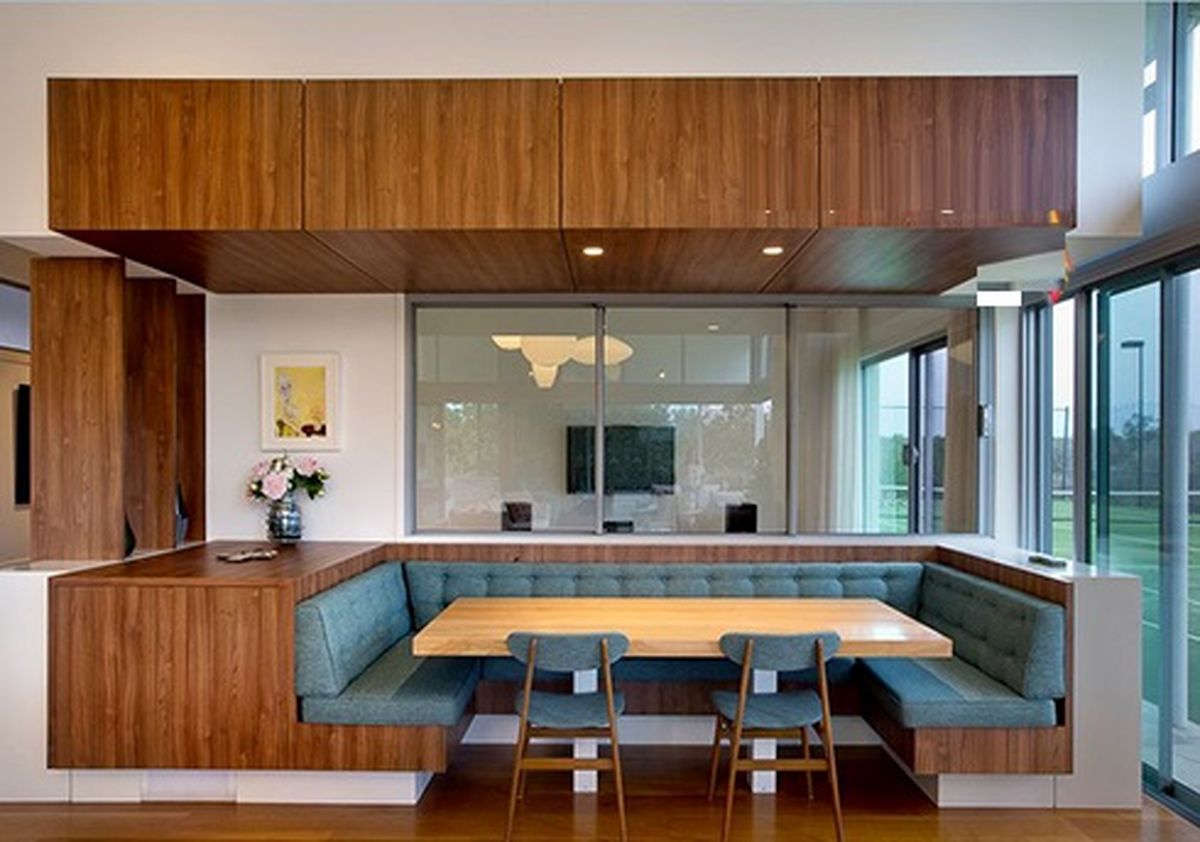 چگونه از فضاهای پرت و بی خودی یک اتاق ناهارخوری زیبا درست کنیم؟