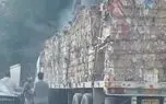 همدلی مردم مازندران مانع گسترش آتش‌سوزی کامیون شد/ ویدئو