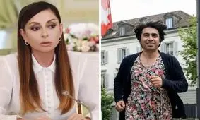 جنجال همسر الهام علی‌اف در کنفرانس مونیخ | فرار با لباس زنانه!