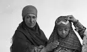 سفر در زمان؛ تصویر رنگی‌شده از آرایش عروس نوجوان در دوران قاجار 