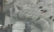 بارش باران در مکه