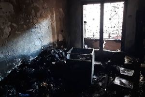 آتش‌ سوزی ساختمان 4 طبقه در میاندوآب/ ویدئو