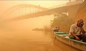 آلودگی در خوزستان آمپر چسباند/ ویدئو
