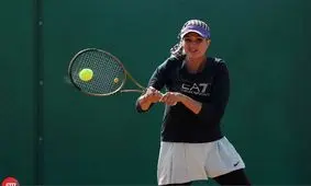 جام حذفی تنیس زنان در جزیره کیش با حضور بازیکنان خارجی/ عکس