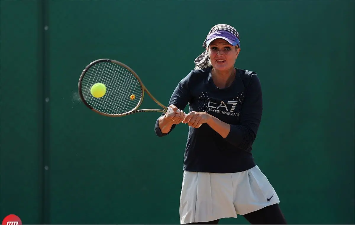 جام حذفی تنیس زنان در جزیره کیش با حضور بازیکنان خارجی/ عکس