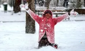 برف بازی مردم در آخرین روز دی/ ویدئو