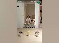 استعداد عجیب کودکی که همه را شگفت‌زده کرد/ ویدئو 