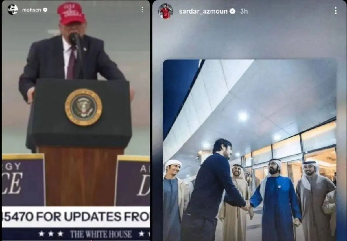 اموال سردار آزمون و محسن یگانه توقیف شد

