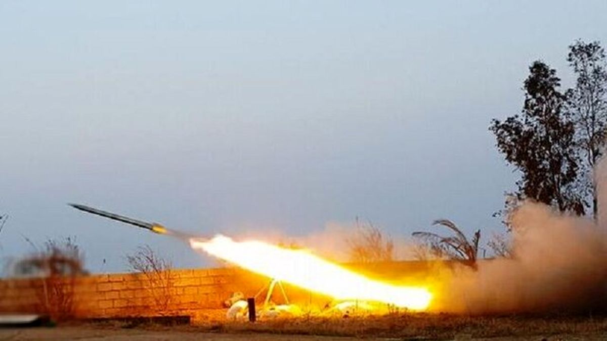 حمله راکتی به منطقه‌ای در اربیل عراق

