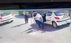 ضرب و شتم یک «خانم راننده» توسط یک آقا در کرج / ویدئو