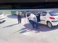 ضرب و شتم یک «خانم راننده» توسط یک آقا در کرج / ویدئو