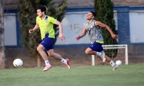 تشکر جواد نکونام از سردار آزمون/ عکس

