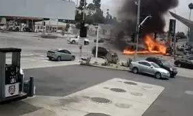 لحظه هولناک زیر گرفتن ۶ نفر توسط پرستار عصبانی/ ویدئو