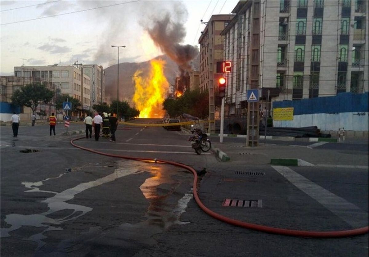 وقوع انفجار در پارک‌وی تهران با ۴ فوتی/ ویدئو 