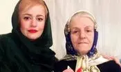 مادر نعیمه نظام‌دوست در اکران کج‌پیله/ ویدئو