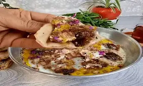 طرز تهیه املت خرما با گردو 