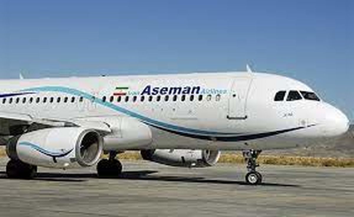 آتش‌سوزی موتور فوکر ۱۰۰ هواپیمایی آسمان در فرودگاه مهرآباد/ مسافران سالم هستند