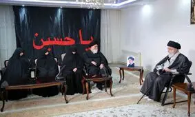 این دعا را بخوانید؛ روایتی از حضور رهبر انقلاب در منزل شهید رئیسی