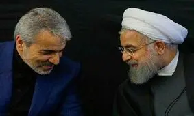 عیادت روحانی از نوبخت در بخش مراقبت‌های ویژه بیمارستان/تصویر