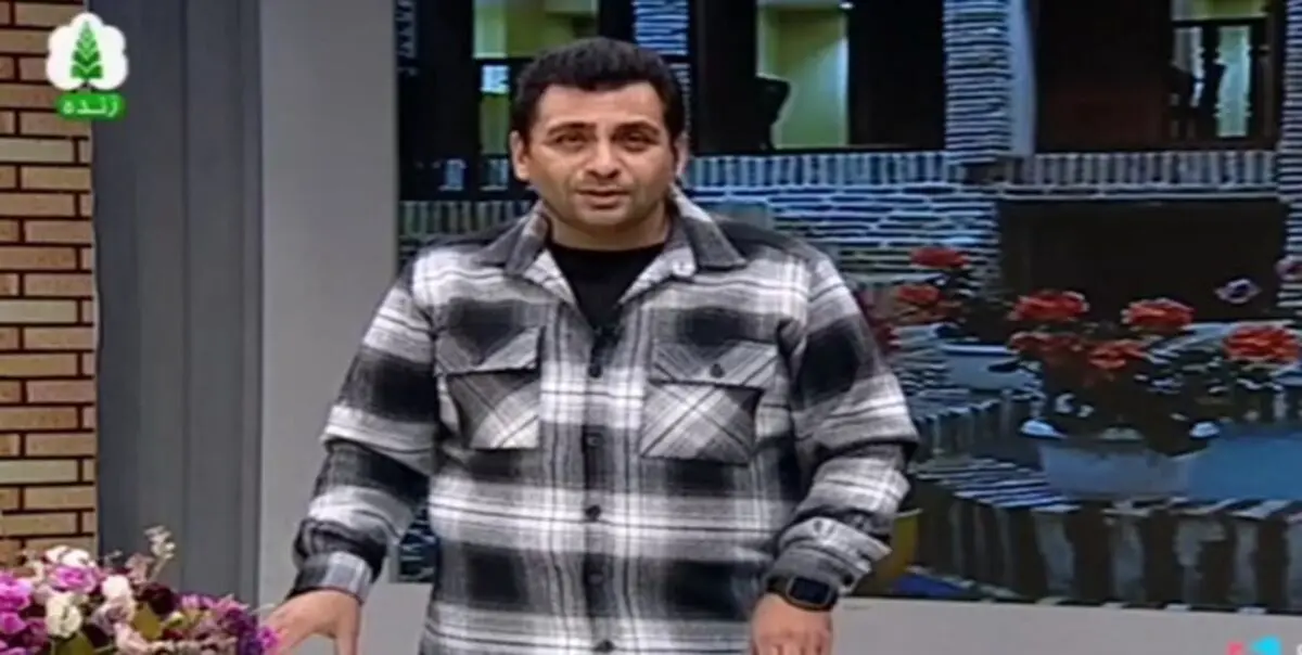 مجری شبکۀ گلستان در برنامۀ زنده بیهوش شد/ ویدئو