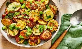 سالاد سیب زمینی اتریشی؛ سالاد خوشمزه و مهیج