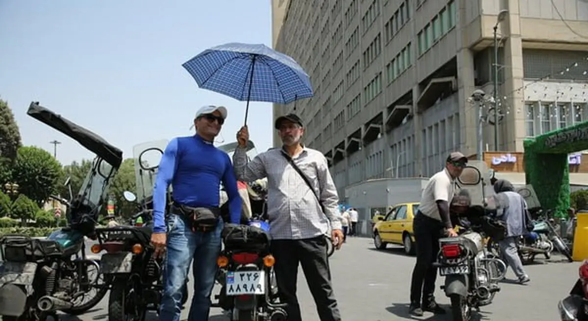 کف خیابان‌های تهران گرم‌تر از کویر لوت