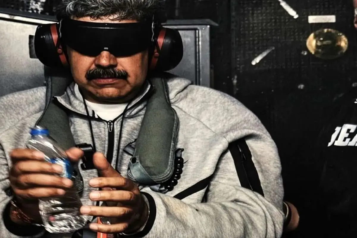 ویدئویی از مادورو هنگام انتقال به یک مرکز امنیتی توسط نیروهای ویژه ارتش آمریکا

