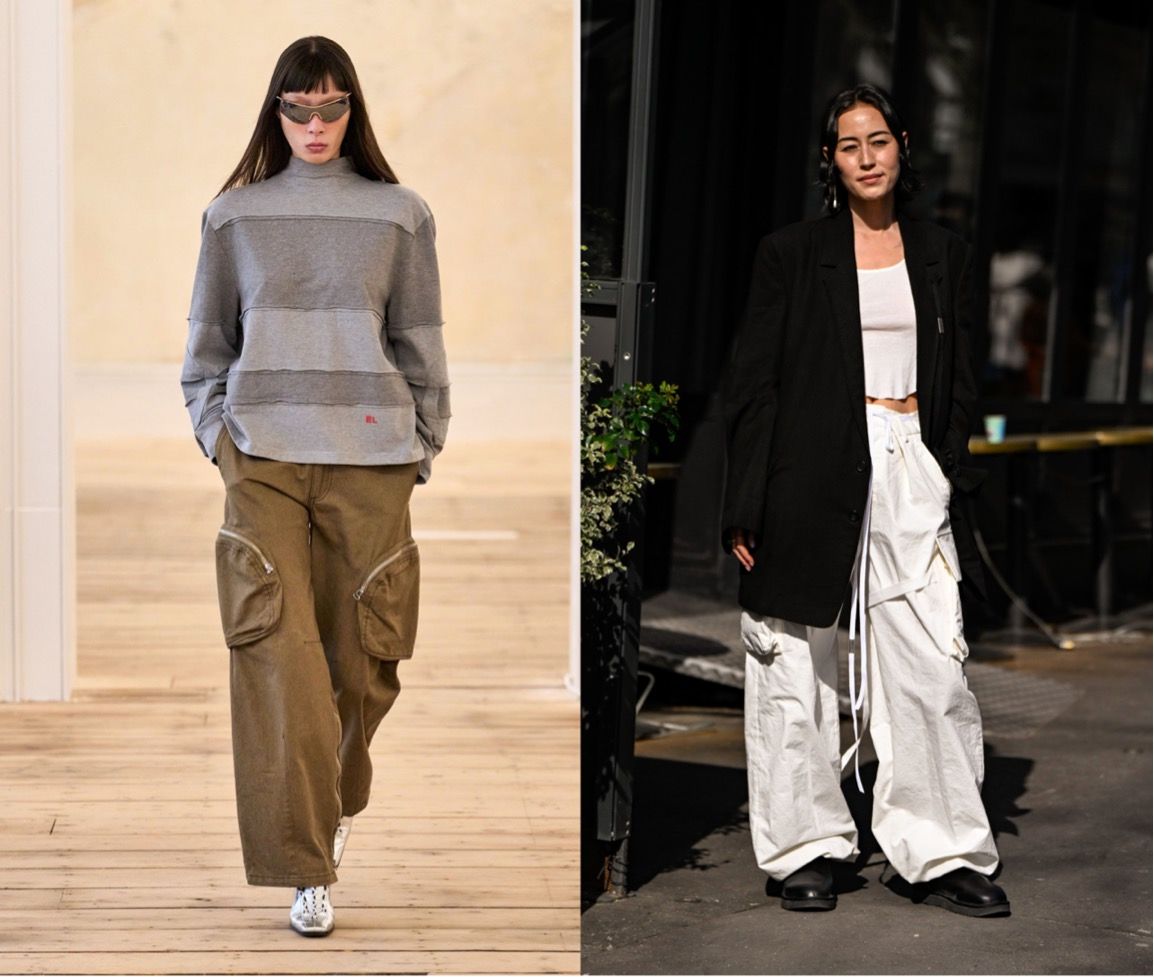 شلوارهای ترند ۲۰۲۵: شلوار کارگو