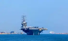 ناو آمریکایی آیزنهاور که از خلیج فارس خارج شده بود، وارد سواحل یمن شد

