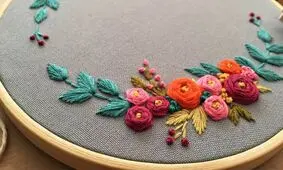 آموزش گلدوزی از ابتدا؛ 10 کوک پایه/ ویدئو