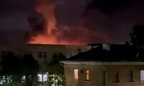بزرگترین حمله پهپادی اوکراین به روسیه از زمان آغاز جنگ

