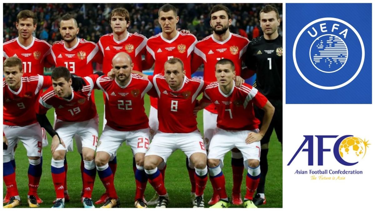 فوتبال روسیه آسیایی نمی شود