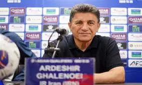 قلعه‌نویی: نباید خسته و بدون تمرین وارد تورنمنت می‌شدیم/ زود است درباره علیاری صحبت کنیم

