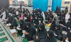 احیای شب بیست یکم با حضور جوانان در قلعه رئیسی