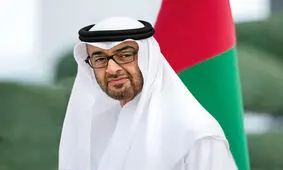 انتشار تصویری از محمد بن زاید بعد از شایعه بیماری/ رئیس امارات با سناتور ضد ایرانی دیدار کرد/ عکس

