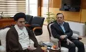 دیدار نماینده آیت الله سیستانی در ایران با استاندار قزوین