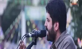 شعرخوانی حماسی «محمد رسولی» در راهپیمایی کیلومتری غدیر / ویدئو