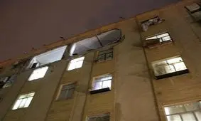 انفجار مهیب گاز در مجتمع مسکونی 5 طبقه